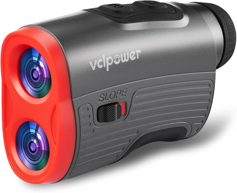 vclpower Golf Rangefinder with Slope, 1200 Yards Laser Range Finder for Golf & Hunting, 7X Magnification, Flag Lock Vibration, Rechargeable Battery, Magnetic Strip, Gift for Men - Image 1